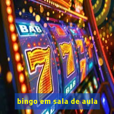 bingo em sala de aula